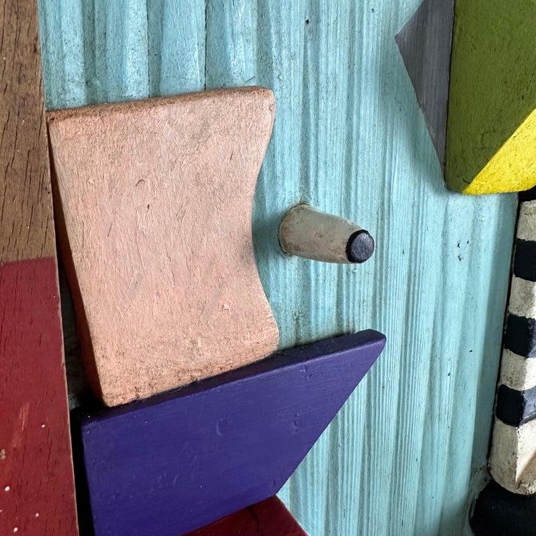 "Geometrien" Decorative Wall Panel by Ludwig Theodor Gloss, Germany, 1961