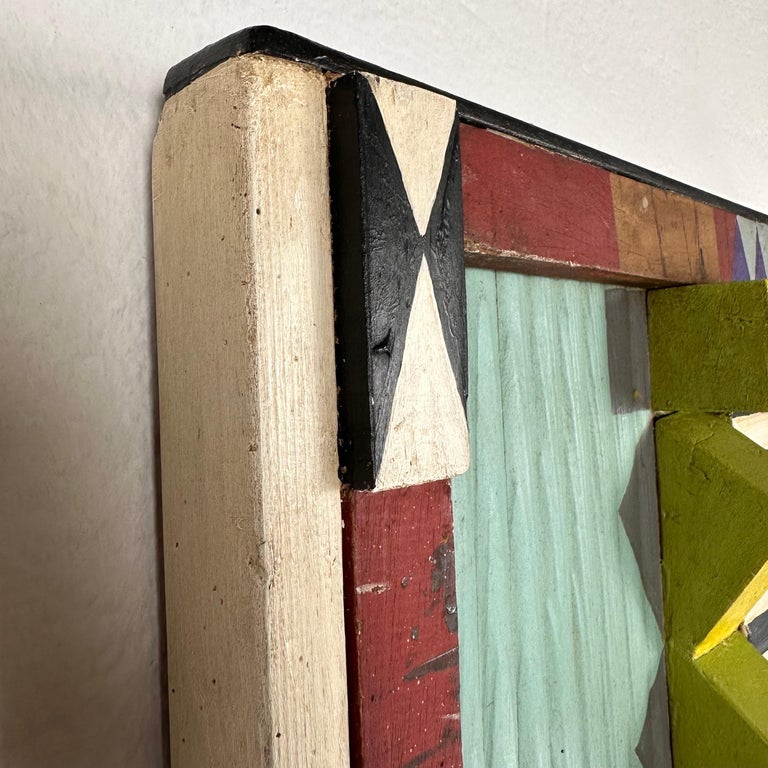 "Geometrien" Decorative Wall Panel by Ludwig Theodor Gloss, Germany, 1961