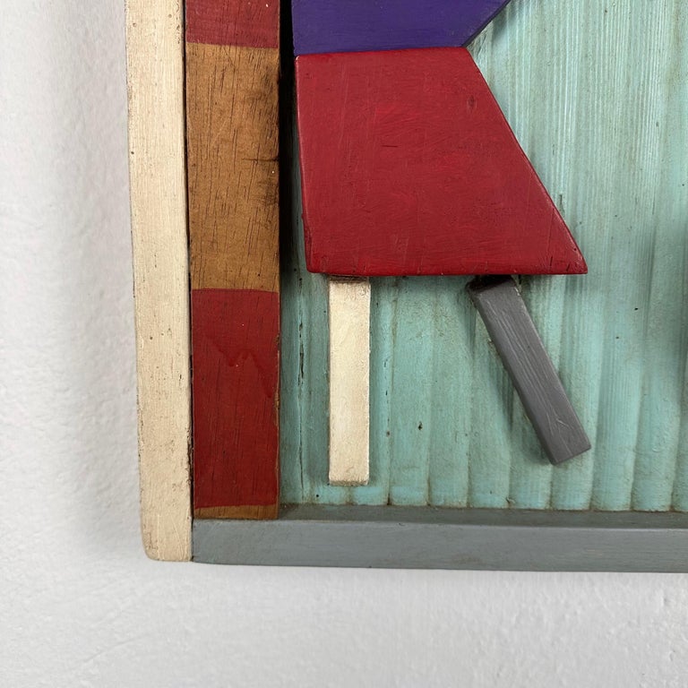 "Geometrien" Decorative Wall Panel by Ludwig Theodor Gloss, Germany, 1961