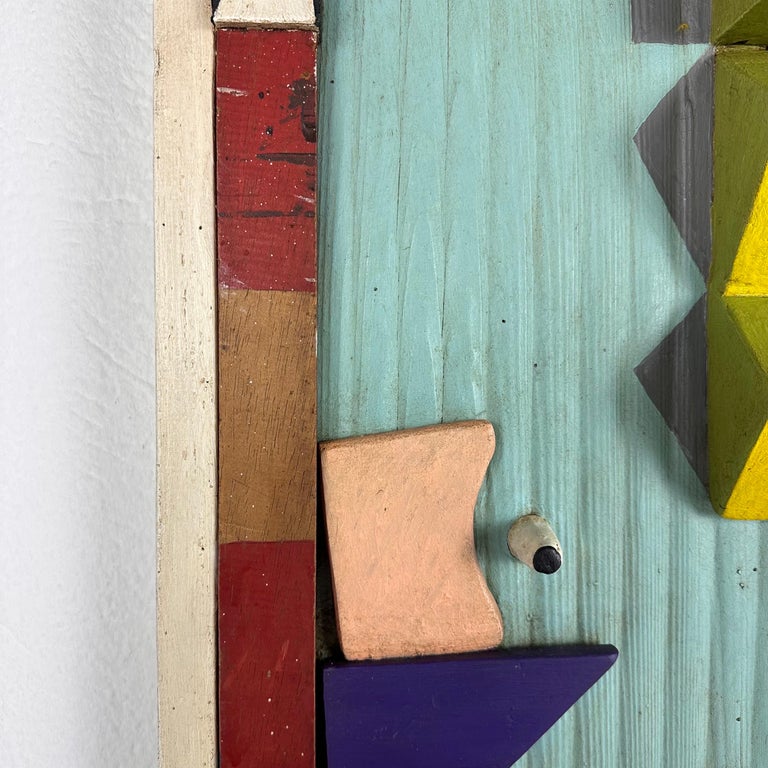 "Geometrien" Decorative Wall Panel by Ludwig Theodor Gloss, Germany, 1961