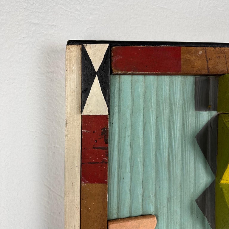 "Geometrien" Decorative Wall Panel by Ludwig Theodor Gloss, Germany, 1961