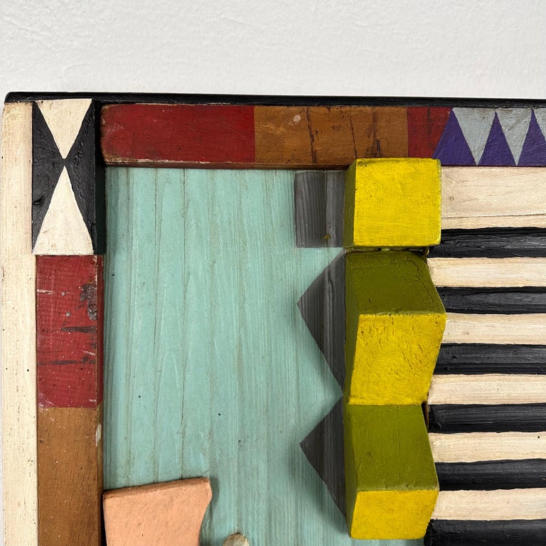 "Geometrien" Decorative Wall Panel by Ludwig Theodor Gloss, Germany, 1961