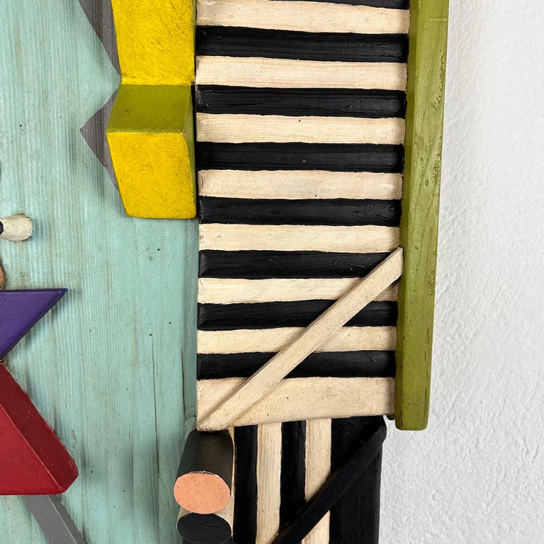 "Geometrien" Decorative Wall Panel by Ludwig Theodor Gloss, Germany, 1961