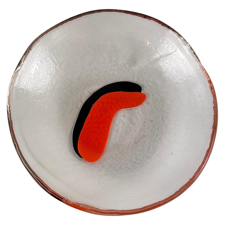 Gian Maria Potenza Murano Glass Centerpiece for La Murrina, Signed, 1970s