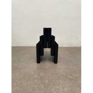 Giotto Stoppino "4675" Magazine Rack in Black by Kartell, 1970s