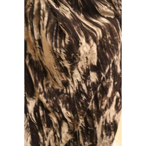 Grey Silk Velvet Shawl
