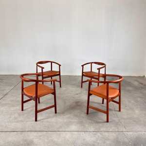 Hans J. Wegner PP203 Dining Room Chairs for PP Møbler Denmark, 1969