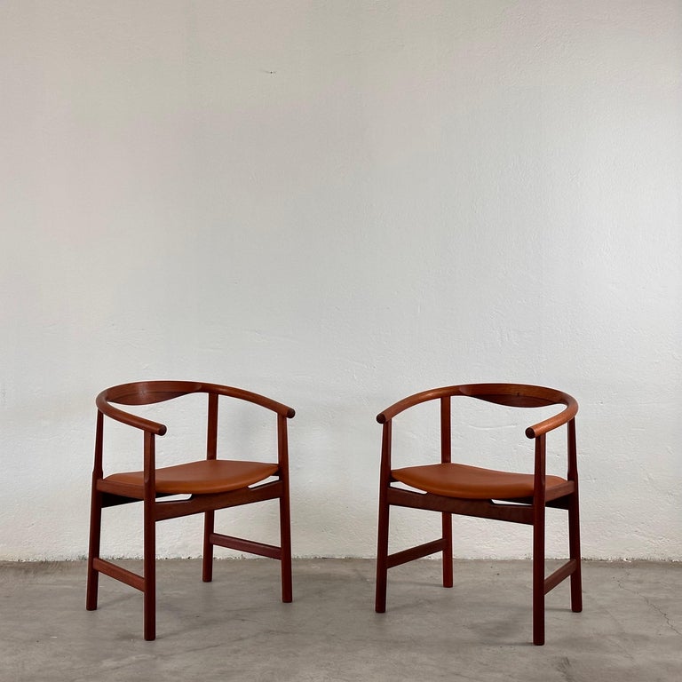 Hans J. Wegner PP203 Dining Room Chairs for PP Møbler Denmark, 1969