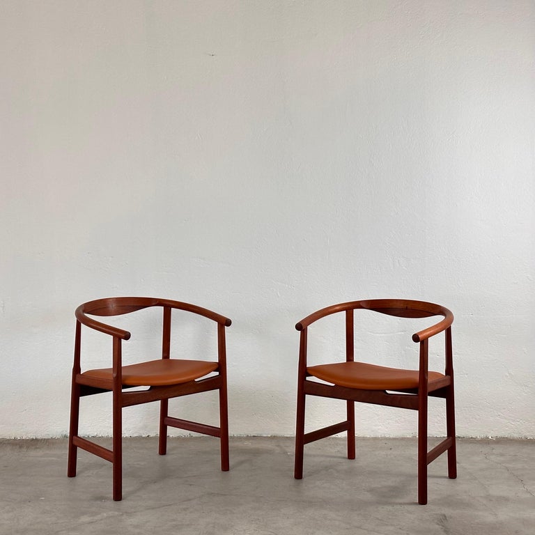 Hans J. Wegner PP203 Dining Room Chairs for PP Møbler Denmark, 1969