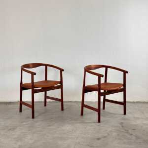 Hans J. Wegner PP203 Dining Room Chairs for PP Møbler Denmark, 1969