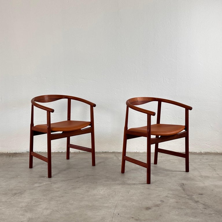 Hans J. Wegner PP203 Dining Room Chairs for PP Møbler Denmark, 1969