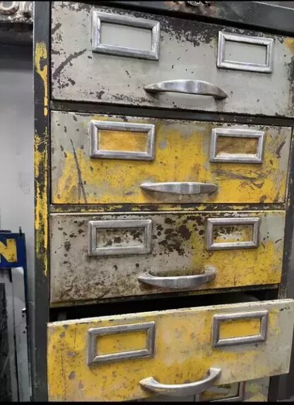 Industrial Design Engineers Drawers / Filing Cabinet