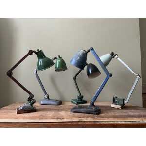 Industrial Lamps Restored / Rewired
