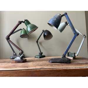 Industrial Lamps Restored / Rewired