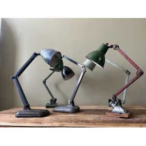 Industrial Lamps Restored / Rewired