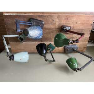 Industrial Lamps Restored / Rewired