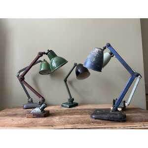 Industrial Lamps Restored / Rewired