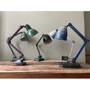 Industrial Lamps Restored / Rewired