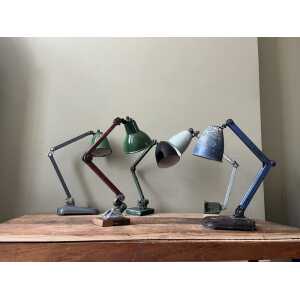 Industrial Lamps Restored / Rewired