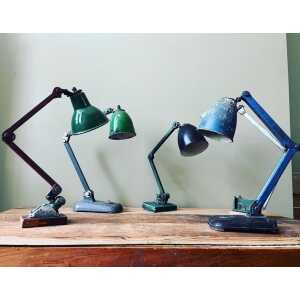 Industrial Lamps Restored / Rewired