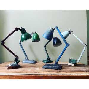 Industrial Lamps Restored / Rewired