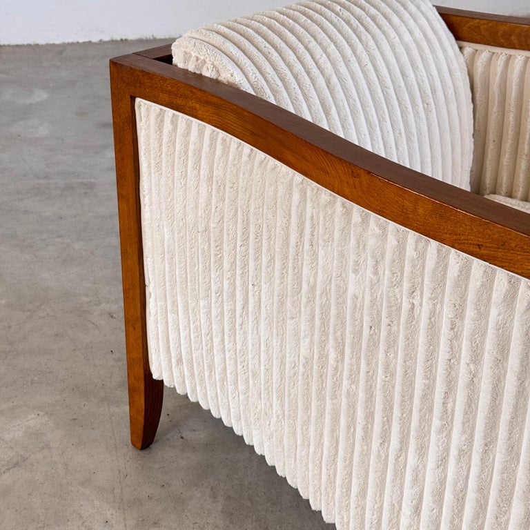Italian Art Deco Armchairs, 1930s Design, Contemporary Production