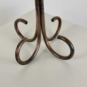 Italian Four-Arm Silverplate Candelabrum with Authentic Patina, 1930s