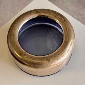 Joe Colombo "Biglia" Ashtray/Round Box for Arnolfo di Cambio, 1969, Signed