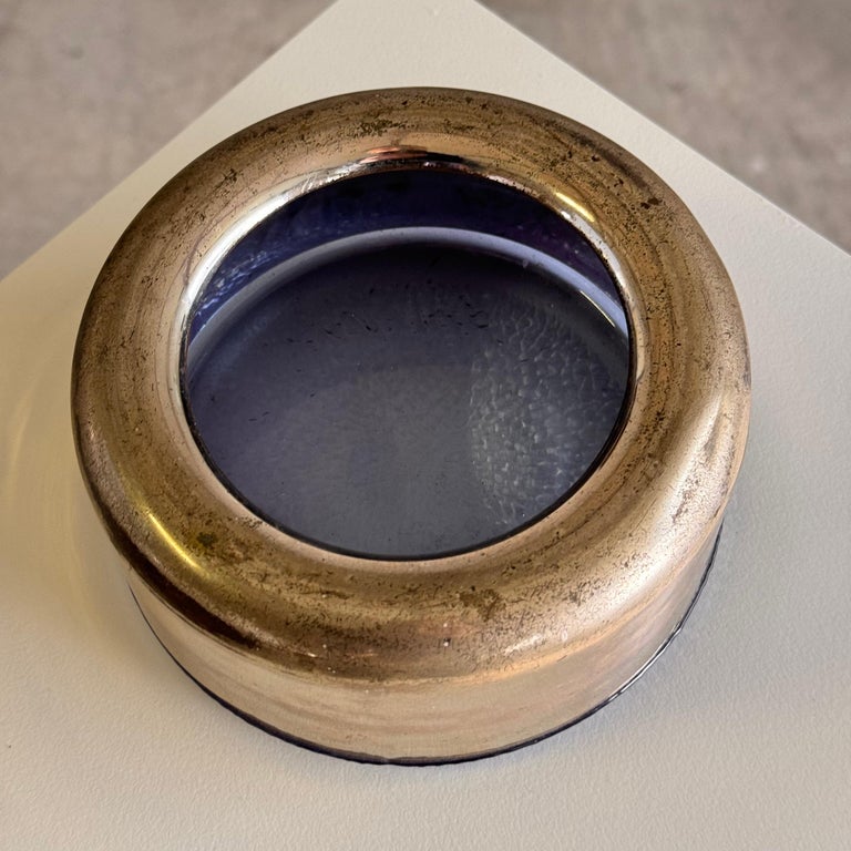 Joe Colombo "Biglia" Ashtray/Round Box for Arnolfo di Cambio, 1969, Signed