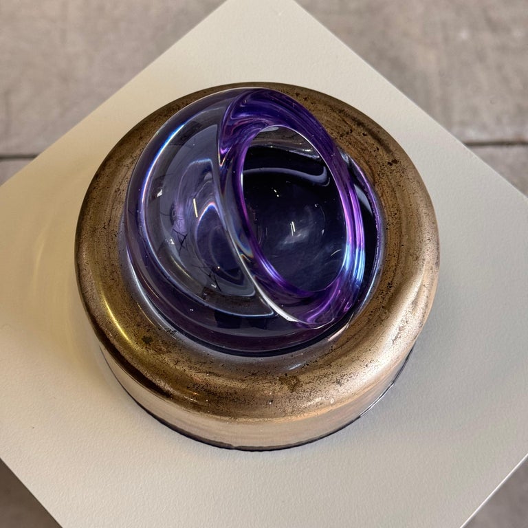 Joe Colombo "Biglia" Ashtray/Round Box for Arnolfo di Cambio, 1969, Signed