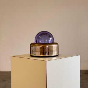 Joe Colombo "Biglia" Ashtray/Round Box for Arnolfo di Cambio, 1969, Signed