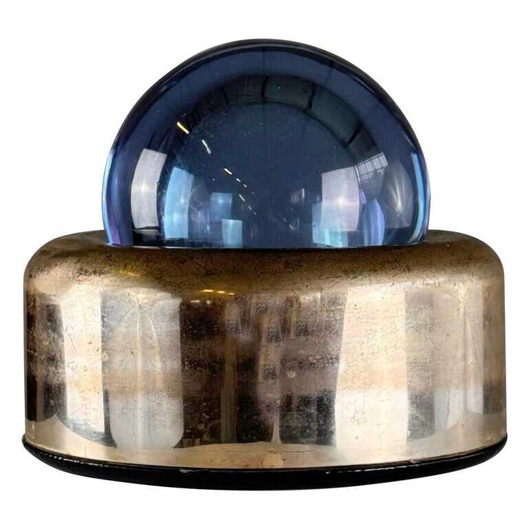 Joe Colombo "Biglia" Ashtray/Round Box for Arnolfo di Cambio, 1969, Signed