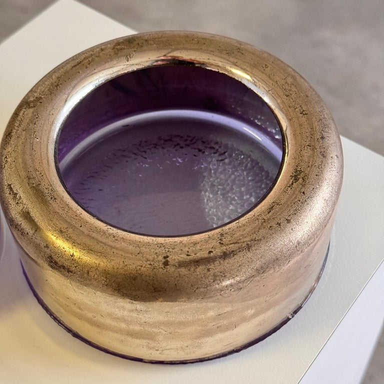 Joe Colombo "Biglia" Ashtray/Round Box for Arnolfo di Cambio, 1969, Signed