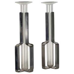 Krupp Milano Single-Flower Vases, "Linea dell'Orso" by G. Gramigna and S. Mazza