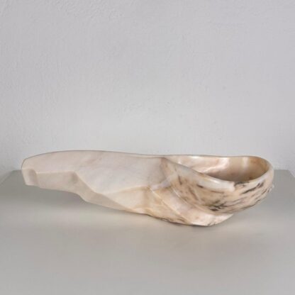 Large Carrara Marble Sculpture by Armando Rosato, Signed, 1977