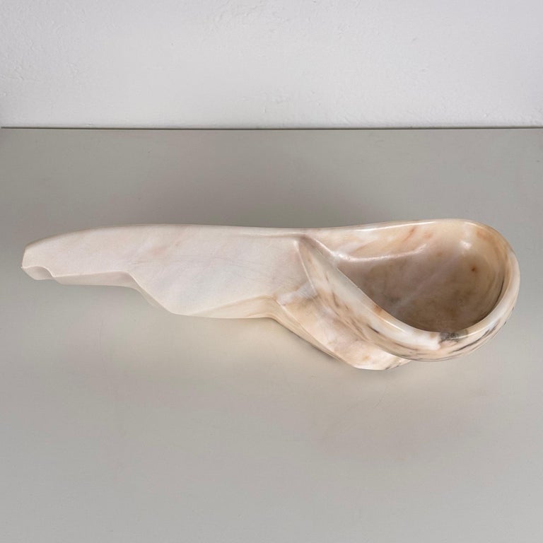 Large Carrara Marble Sculpture by Armando Rosato, Signed, 1977
