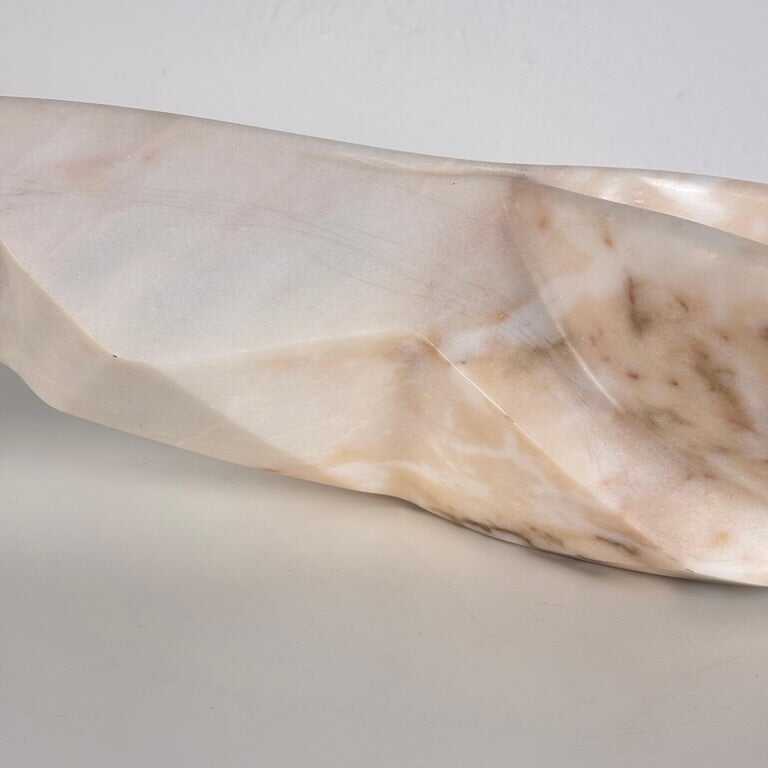 Large Carrara Marble Sculpture by Armando Rosato, Signed, 1977