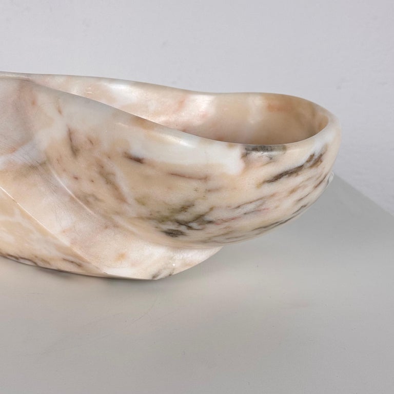 Large Carrara Marble Sculpture by Armando Rosato, Signed, 1977