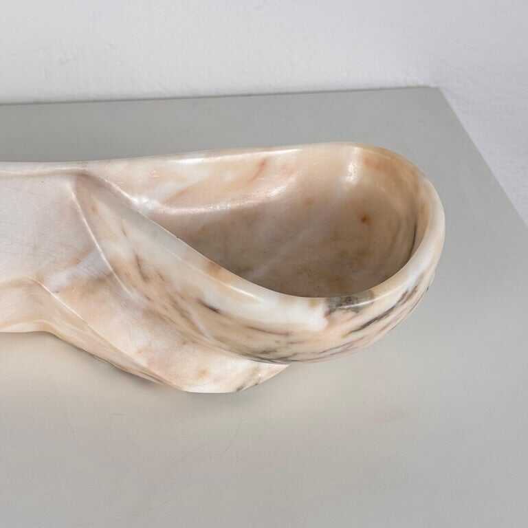 Large Carrara Marble Sculpture by Armando Rosato, Signed, 1977