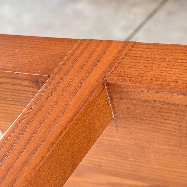 Large Coffee Table by Centro Studio Flexform in Walnut, 1988