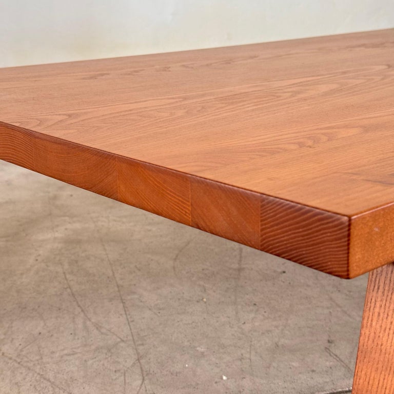 Large Coffee Table by Centro Studio Flexform in Walnut, 1988