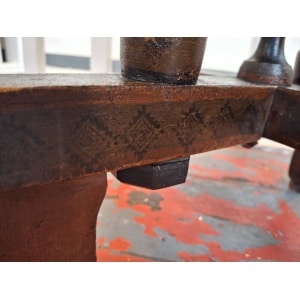 Late 19th Century Anglo Indian Painted Side/Occasional Table. Antique/Vintage