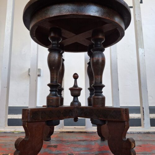 Late 19th Century Anglo Indian Painted Side/Occasional Table. Antique/Vintage