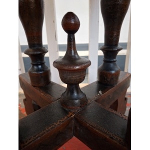 Late 19th Century Anglo Indian Painted Side/Occasional Table. Antique/Vintage
