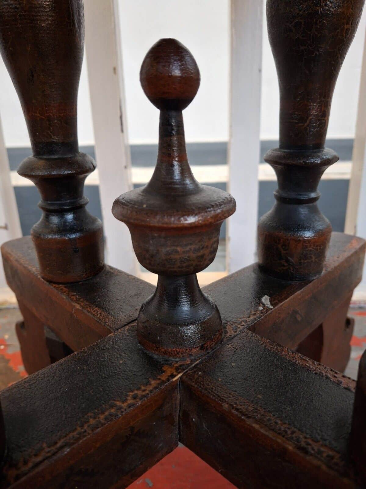Late 19th Century Anglo Indian Painted Side/Occasional Table. Antique/Vintage