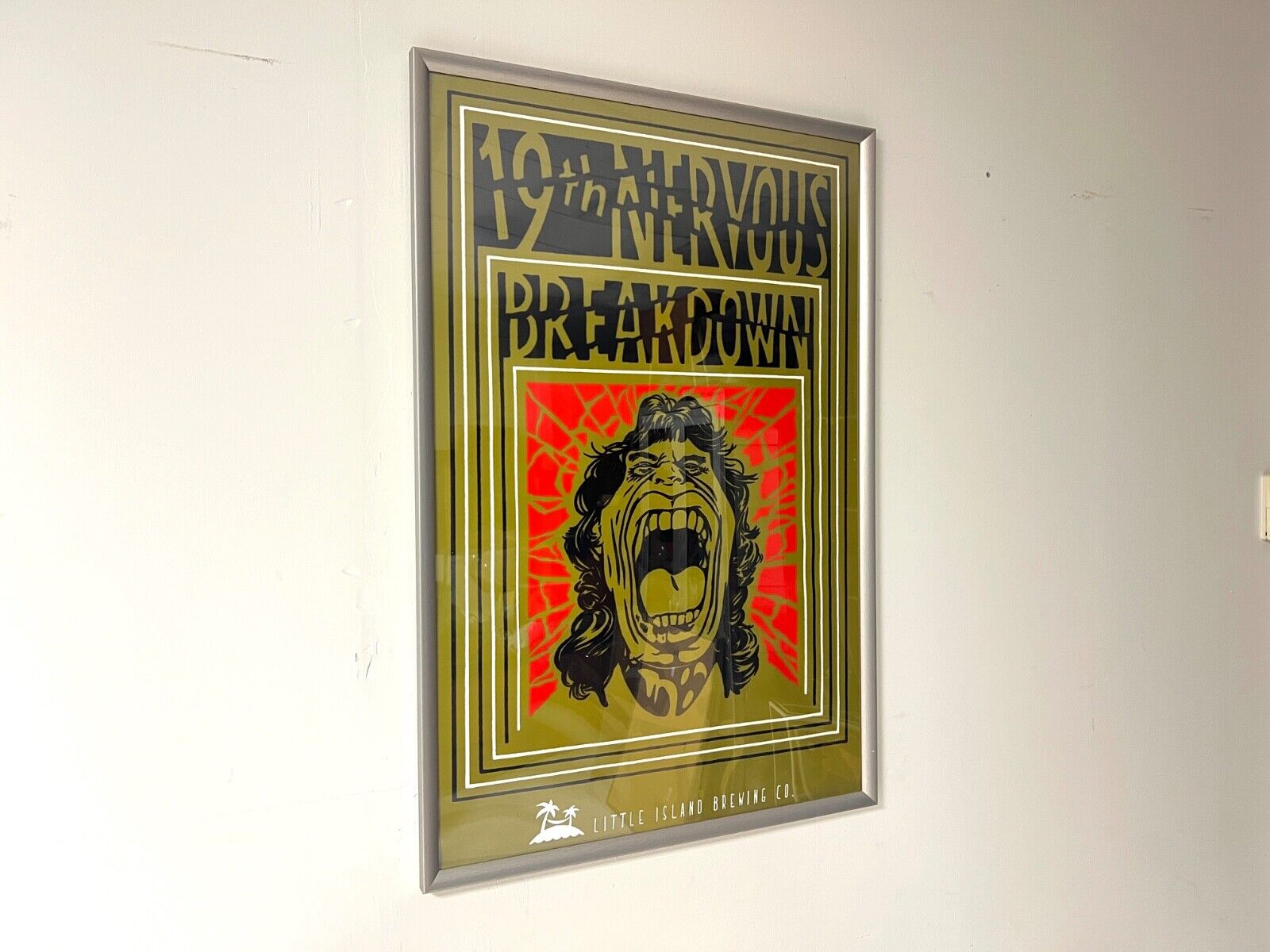 Little Island Brewing Company, ‘19th Nervous Breakdown’ Promotional Poster