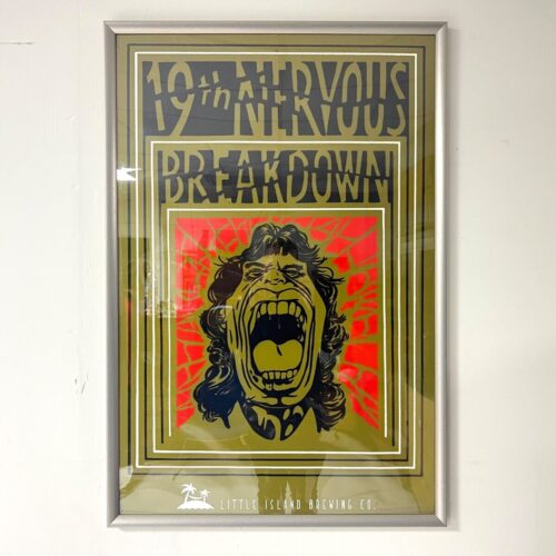 Little Island Brewing Company, ‘19th Nervous Breakdown’ Promotional Poster