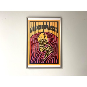 Little Island Brewing Company, ‘Naked Lager’ Promotional Poster