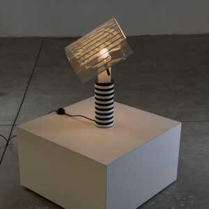 Mario Botta 'Shogun' Table Lamp for Artemide, Italy, 1986