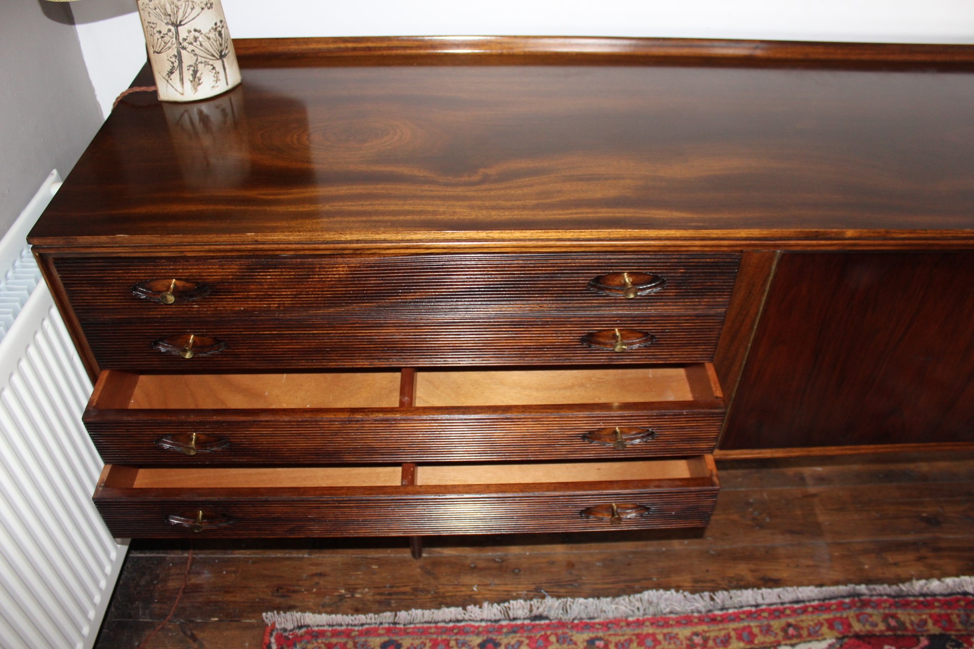 Archie Shine Rosewood Dining Suite